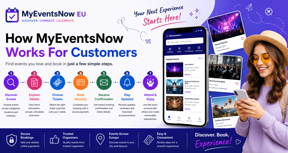 How MyEventsNow Works For Customers
